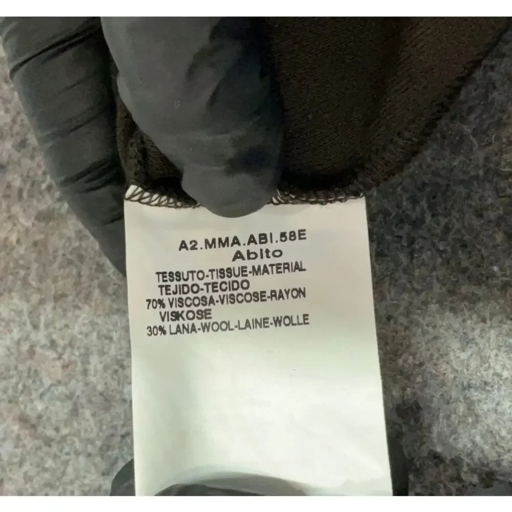 Max Mara Long Sleeve Midi Dress Black - Picture 11 of 11